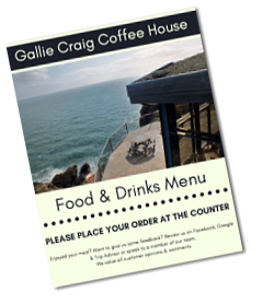 Gallie Craig Coffee House Menu